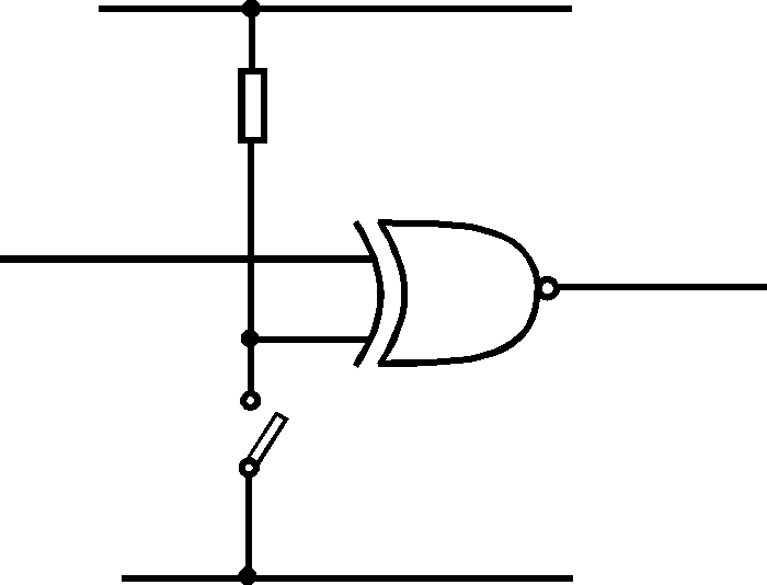 Programmable Inverter using Exclusive OR gate