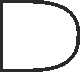 Logic AND gate circuit symbol