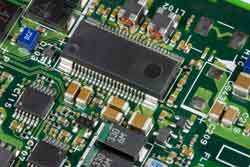 Typical logic circuit board