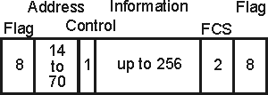 Packet radio transmission format