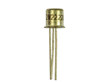 2N2222A transistor in TO18 can