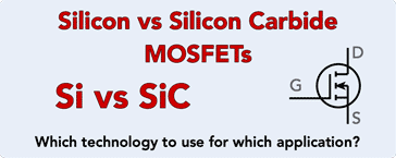 Silicon vs silicon carbide MOSFETs header