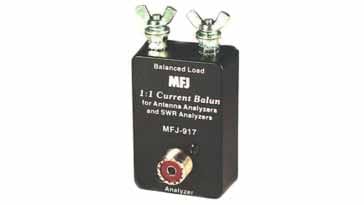 Typical HF ham radio current antenna balun