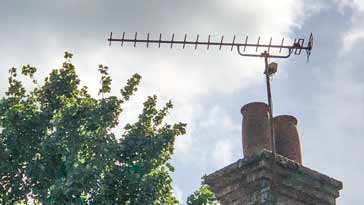 Typical TV Yagi antenna 