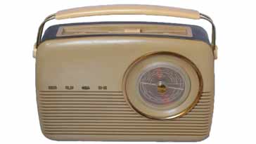 Bush TR82 vintage transistor radio front view