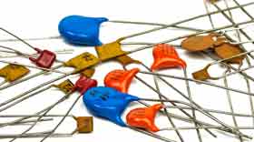 Selection of leaded ceramic capacitors (MLCC) - capacitance value conversions may be needed from pF to nF, or nF to µF
