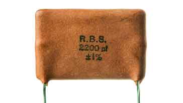 Silver mica capacitor