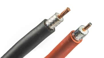 Coax cable feeders