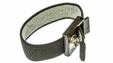 Typical example of an ESD wrist strap