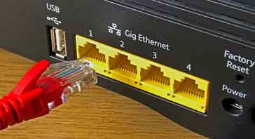 1Gb Ethernet, Gigabit Ethernet, 1000BASE-T used in local area networks and wide area networks, i.e. WAN networks