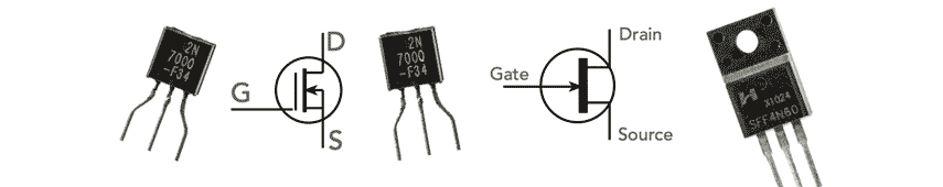 FET devices / electronic components & circuit symbols - field effect transistor history