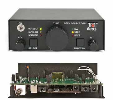 Typical commercially made QRP transceiver