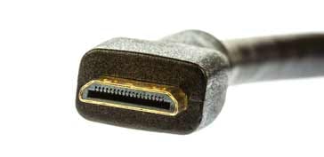 mini-HDMI connector