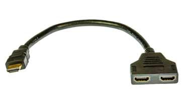 A basic two way HDMI splitter