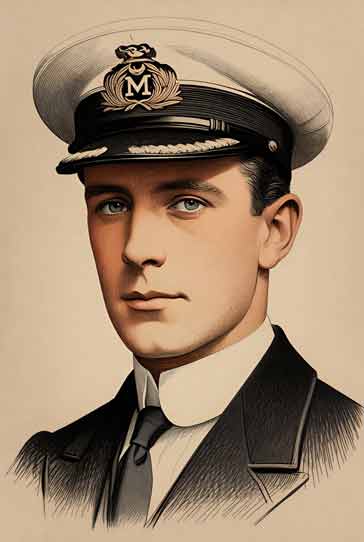 Jack Phillips, chief wireless operator on the RMS Titanic