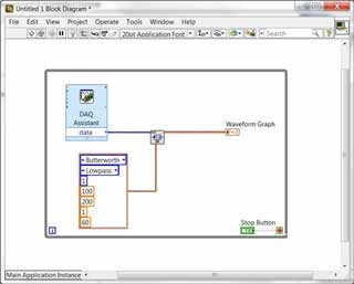 LabVIEW Filter