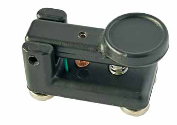 Low cost plastic Morse key.