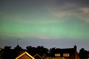 A view of the Northern Lights, Aurora 