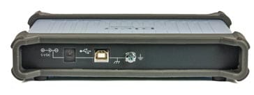 PicoScope 5244B flexible resolution USB oscilloscope rear panel