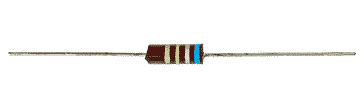 Contemporary carbon composition resistor