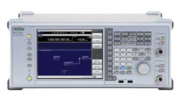 Typical RF radio frequency signal generator