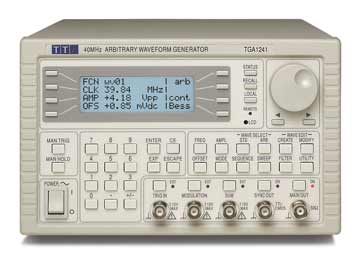 An arbitrary waveform generator, AWG