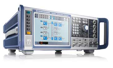 Typical RF radio frequency signal generator