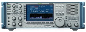 Professional superheterodyne type of radio receiver