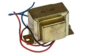 A line / mains transformer used to power electronic equipment