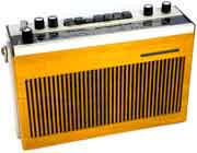 Typical transistor portable radio A transistor superheterodyne receiver dating from the 1970s – it was typical of the broadcast receivers used at the time.