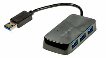 USB 3 hub with USB type A connectors