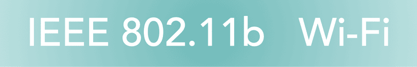 IEEE 802.11b Wi-Fi standard for Wireless LANs, wireless networks using wireless communication technology