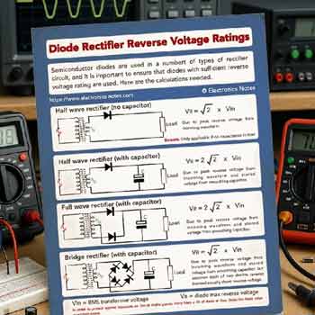Diode reverse voltage ratings